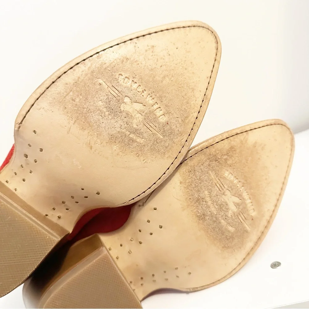 IDYLLWIND WOMEN'S CHARMED LIFE SUEDE WESTERN BOOTS - ROUND TOE RED - Picture 10 of 10